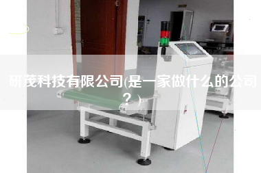 研茂科技有限公司(是一家做什么的公司？)