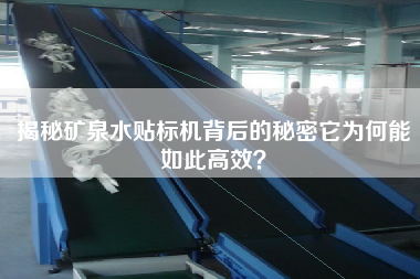 揭秘礦泉水貼標機背后的秘密它為何能如此高效？